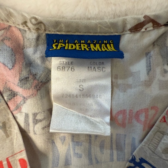 Spiderman Gray and Red Women's Top - Picture 7 of 7